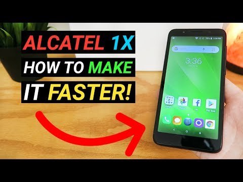 Alcatel 1x with Android Go - How to Make it Faster!