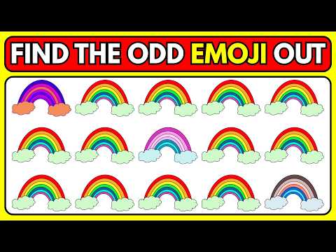 Find the Odd One Out! – Emoji Edition 🧠🔥 | Easy, Medium, Hard – Level 96 | Mindful Mosaic 2.0