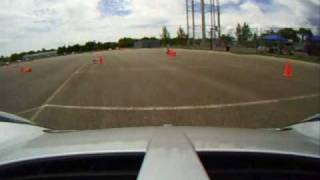 preview picture of video 'Lotus Elise at Devils Lake autocross'