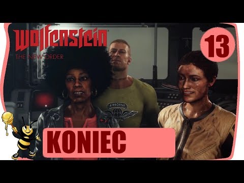 WOLFENSTEIN 2 THE NEW COLOSSUS Gameplay PL ODCINEK 13 - Final / Koniec (Napisy PL)