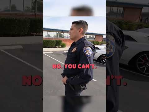 🚨 TAKING MY FAKE COP CAR TO REAL POLICE STATION! REACTIONS 😂