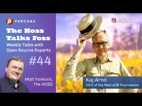 MariaDB ServerFest and Contribution With Kaj Arnö, CEO at MariaDB Foundation - Percona Podcast 44