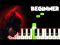 Something In The Way - Nirvana (The Batman) | BEGINNER PIANO TUTORIAL + SHEET MUSIC by Betacustic
