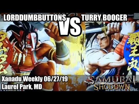 06272019 - LordDumbButtons vs HPF|Turry Booger [SamSho] F@X, Xanadu, Laurel Park MD