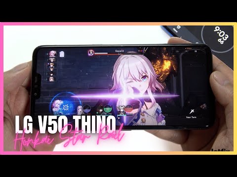 LG V50 ThinQ Honkai Star Rail Gaming test | Snapdragon 855
