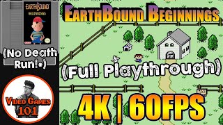 EarthBound Beginnings | Full Playthrough | 4K 60FPS | Video Games 101