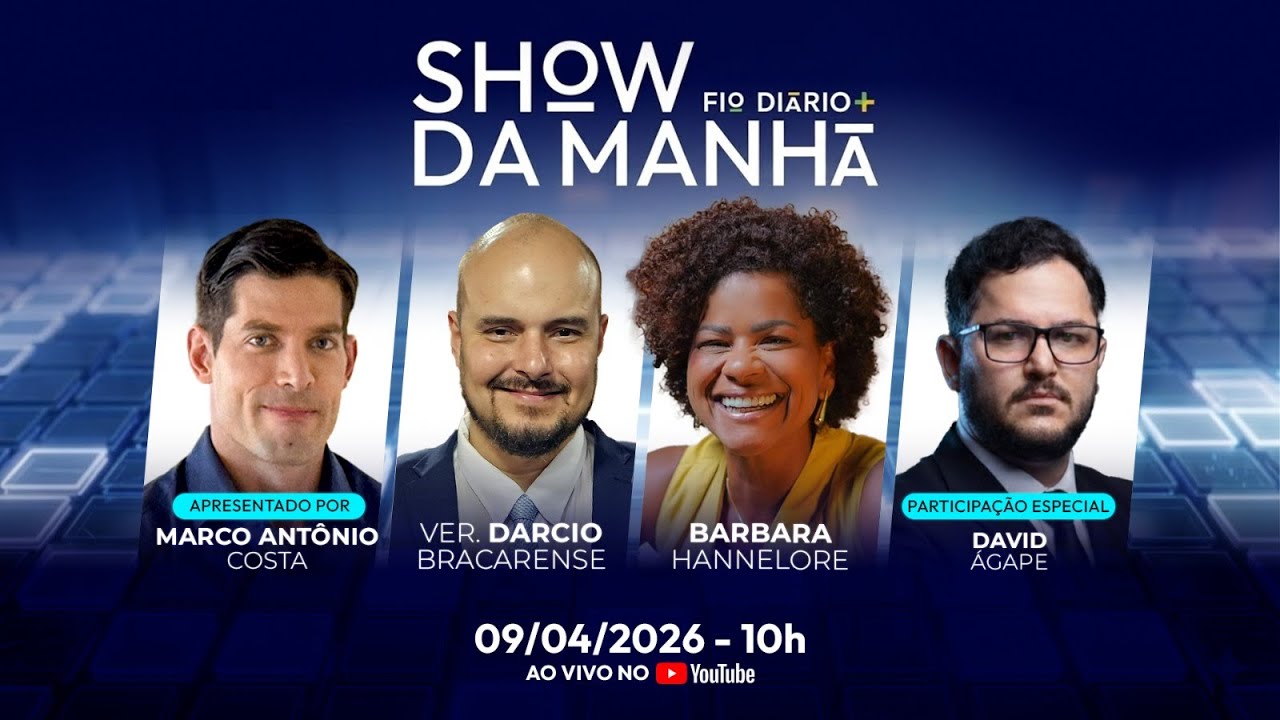 SHOW DA MANHÃ - IMAGENS DO HARÉM DE VORCARO - LULA ENSINA MORAES A MENTIR - 09/04/2026
