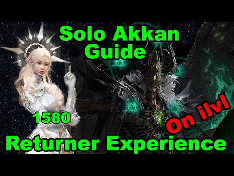 Solo Akkan Walkthrough! | Returning / New Player Experience | Lost Ark | Guide