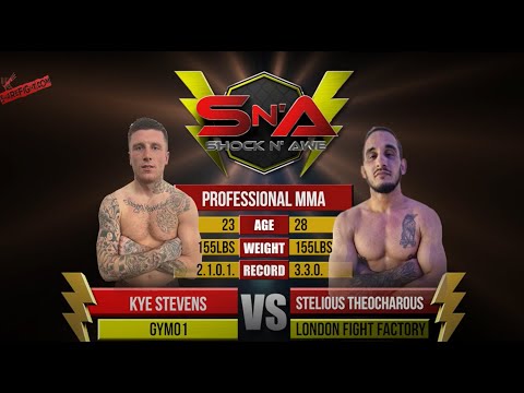 Shock N Awe 32 Professional Lightweight MMA - Kye Stevens vs Stelious Theocharous