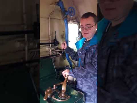 Me driving a BR class 08 Diesel Shunter