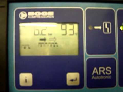 Boge CL7 Schraubenkompressor bei Tiss in der Werkstatt