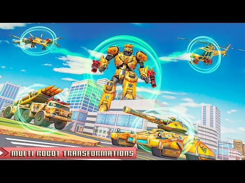 Army Tank Robot Transform Game