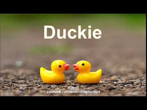 Duckie pronunciation according to Cleya