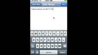MyTime Demo: Using Quick Notes