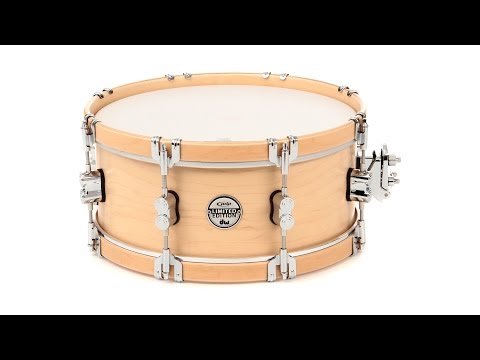 PDP LTD Classic Wood Hoop Snare Drum Review by Sweetwater