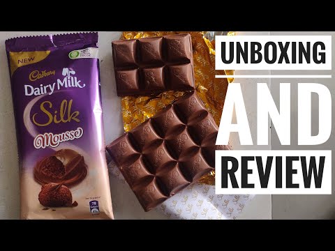 CADBURY Dairy Milk Silk MOUSSE | UNBOXING AND REVIEW