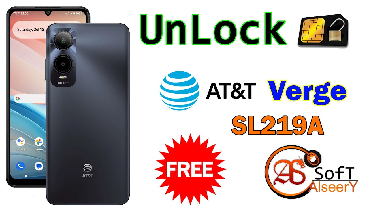 Free UnLock Sim card AT&T Verge SL219A