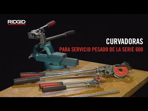 RIDGID Doblatubos de palancas serie 600 para servicio pesado