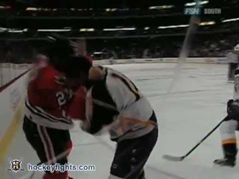 Jordin Tootoo vs Todd Simpson Dec 21, 2005