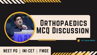 Download Lagu Orthopaedics MCQ Discussion : Trauma for NEET PG INI-CET FME FRCS by Dr Tushar Mehta Thumbnail