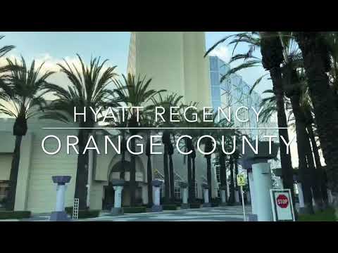Hyatt Regency Hotel Tour in Orange County!! Executive King Suite Tour!! Disney Good Neighbor Hotel❤️