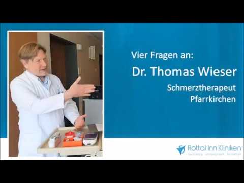Schmerztherapie der Rottal-Inn Klinik Pfarrkirchen: Vier Fragen an PD Dr. Thomas Wieser
