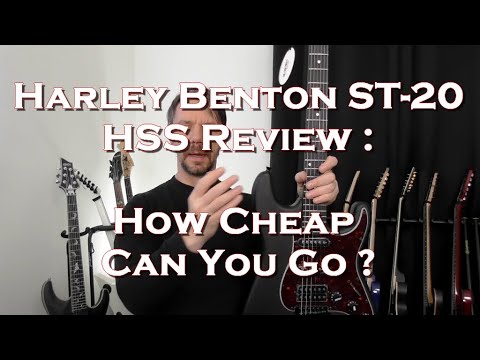 Harley Benton ST 20 HSS review : how cheap can you go ?