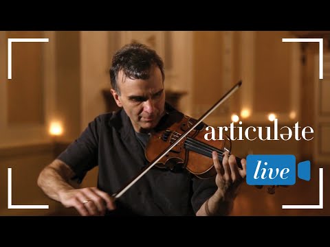 Gil Shaham Performs Bach's "Partita No. 3 in E Major: Preludio"