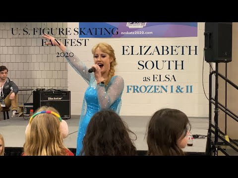 LIVE! - Disney (Frozen 1 & 2) - Let it Go, Into the Unknown - U.S. Figure Skating - Elizabeth South