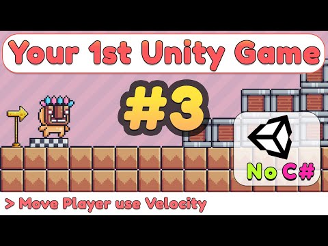How to learn Visual Scripting - Part 3 - Move Player with Velocity :: Unity Tutorial