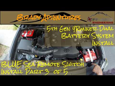 (3 of 5) 5th Gen 4Runner Dual Battery - Remote Switch Install - Off-Grid Engineering