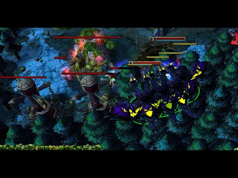 Fast Chims elves CLASH - elf mirror - FloTV ladder game - Warcraft 3