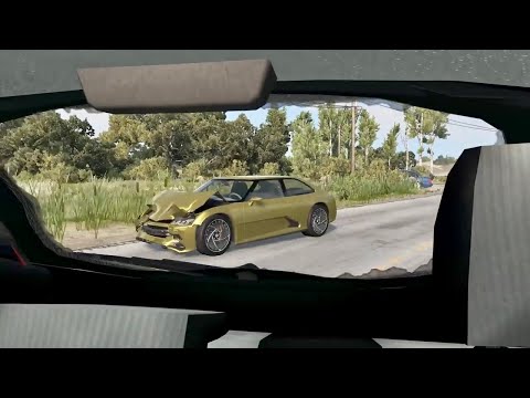 Top 5 Realistic Crashes Today #23 - BeamNG.Drive