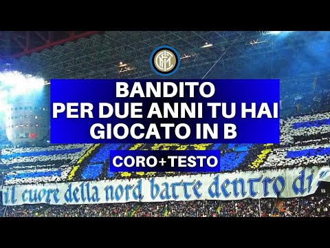 NUOVO CORO INTER PER IL DERBY DI CHAMPIONS LEAGUE - Coro Inter + Testo
