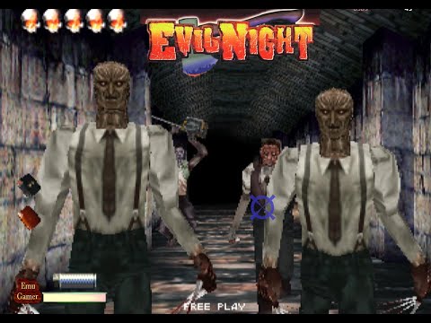 Evil Night (Konami M2) - Full playthrough w Original Soundtrack (Mame 253)