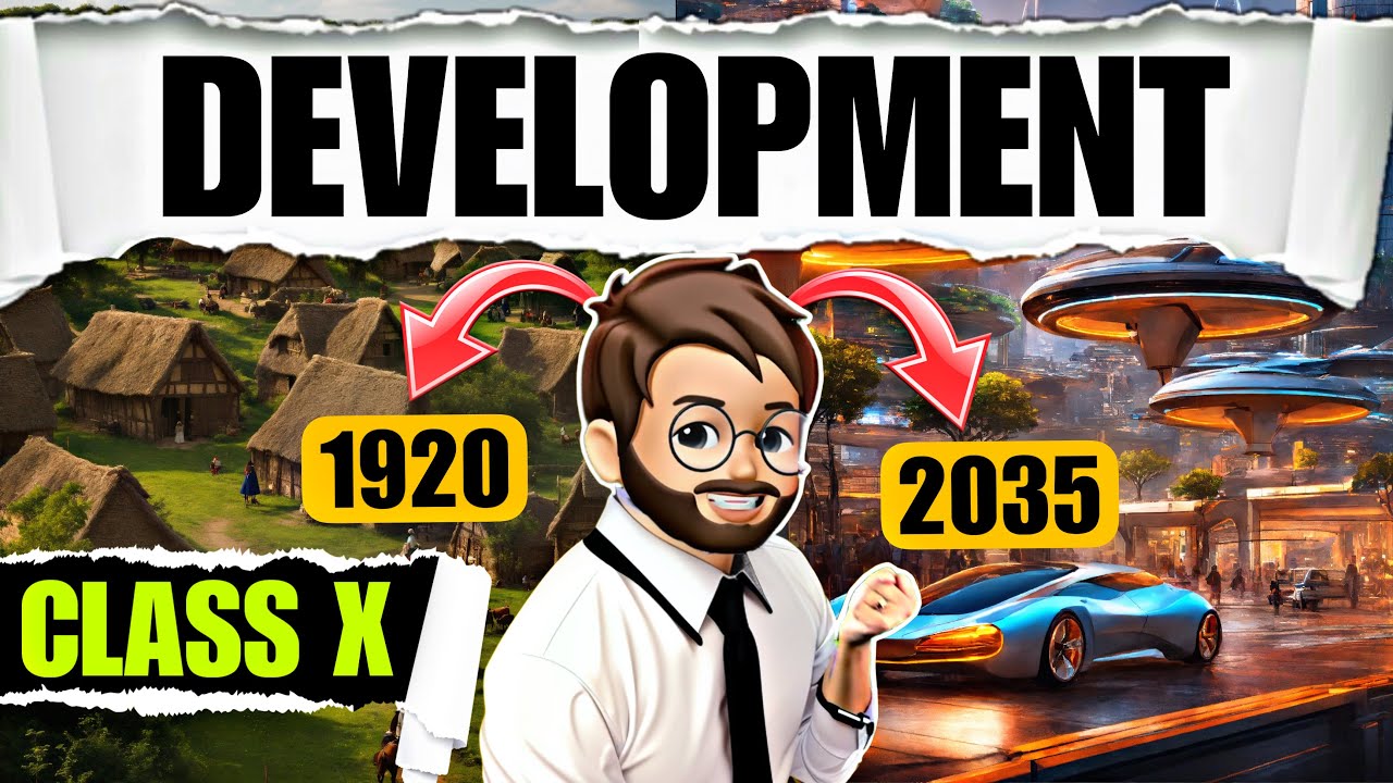 Development class 10 | “ANIMATION” Full (हिन्दी में) Explained | Class 10 Economics Chapter 1