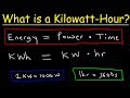 What is a Kilowatt hour?
