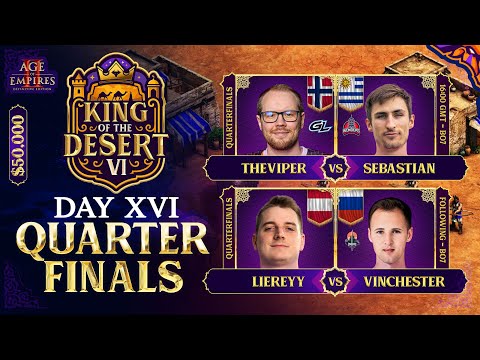 KOTD VI Quarterfinals | TheViper vs Sebastian | Liereyy vs Vinchester