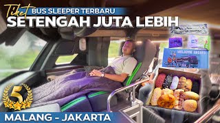 Download lagu RP 580.000 DAPAT FASILITAS SEPERTI INI‼️ Naik Bus Pemain Baru Di Jalur Panas Malang - Jakarta.  mp3