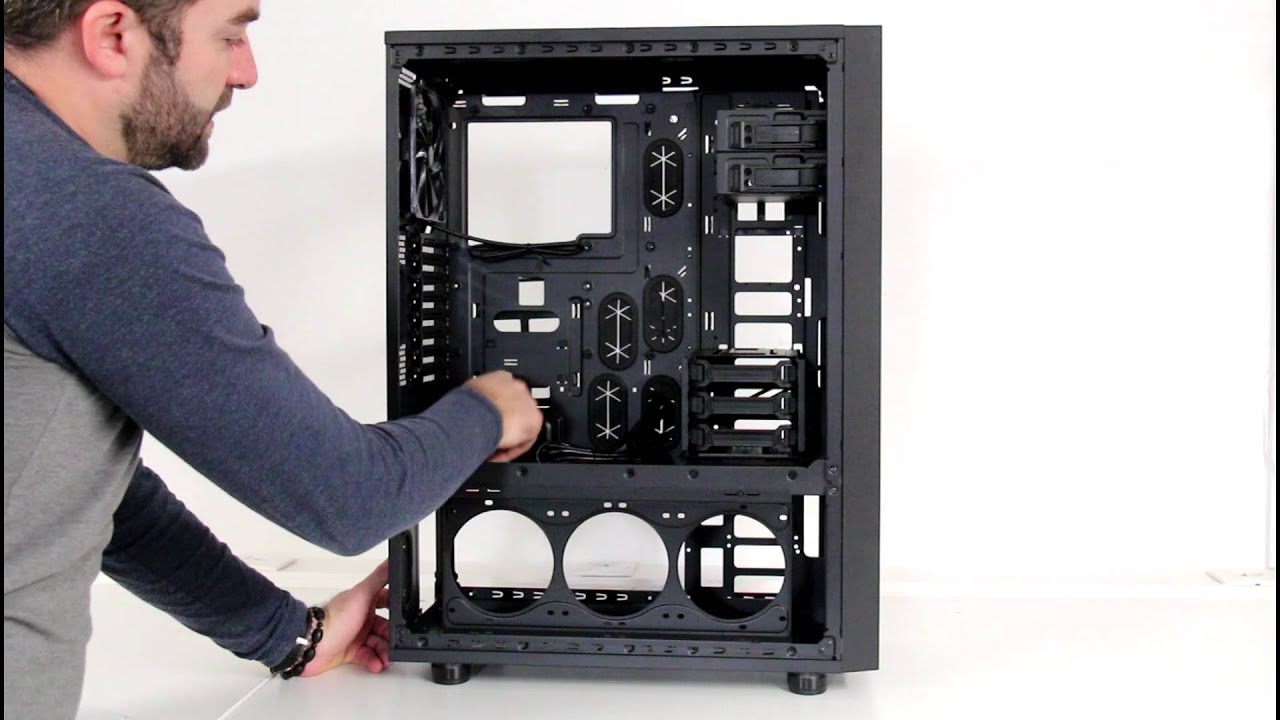 Компьютерный корпус Thermaltake Core X71 TG, черный