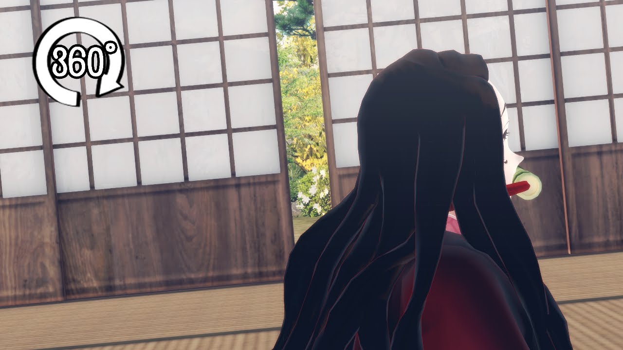 【鬼滅のMMD】【360°MMD】かまってほしい禰豆子ちゃん