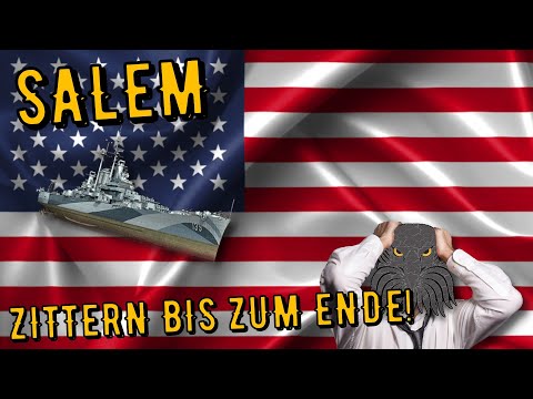 World of Warships Legends - SALEM - Tier 8 - Zittern bis zum Schluss!  [deutsch/ gameplay]