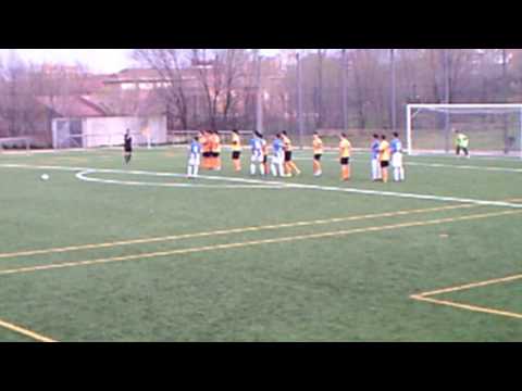 Gol de Adrian Fernandez. A.D Leganés Atlético "B" 2 A.D.C Brunete "D" 1