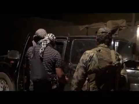 توجه مجموعة من لواء أسود السنة إلى داخل مدينة دير الزور