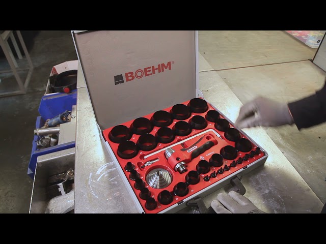 Video teaser for Produktvideo Locheisensatz BOEHM