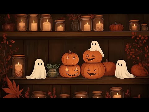 Pumpkin Companions 🎃 Lofi Chillhop for Cozy Autumn Nights