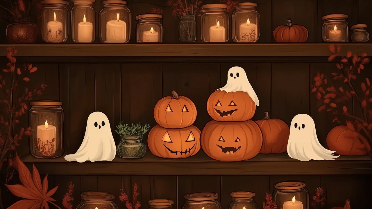 Pumpkin Companions 🎃 Lofi Chillhop for Cozy Autumn Nights