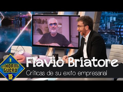 Flavio Briatore sobre las críticas hacia su éxito empresarial - El Hormiguero