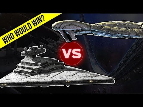 Imperial II Star Destroyer vs CCS Battlecruiser | Halo vs Star Wars: Who Would Win?