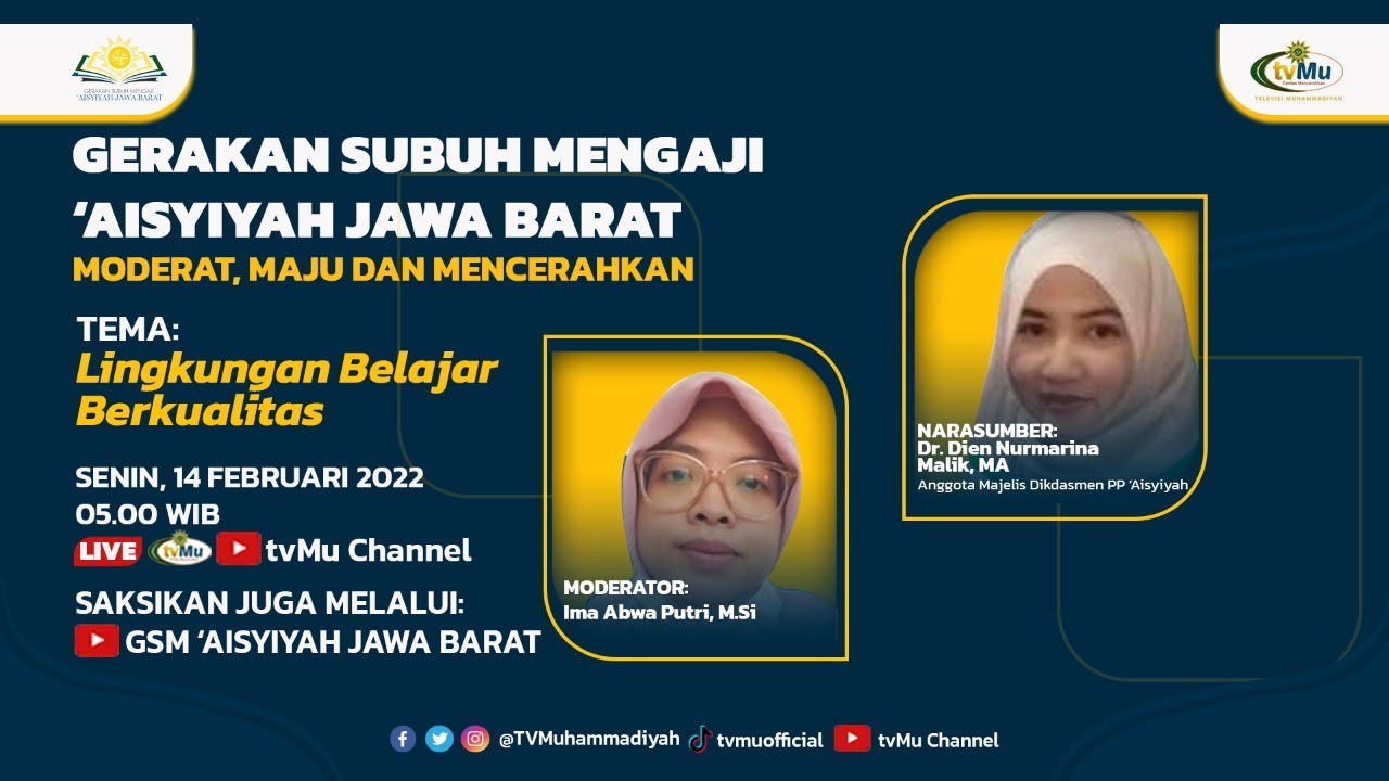 Lingkungan Belajar Berkualitas (Gerakan Subuh Mengaji #46)
